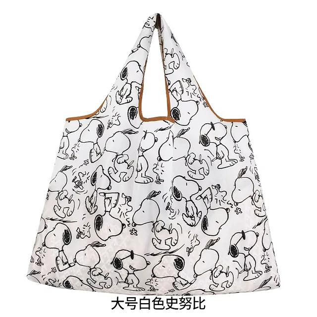 Bolsas Reutilizables Tela - Snoppy  3