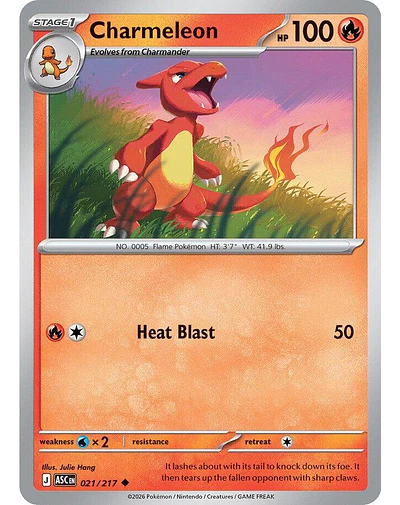 Charmeleon 021/217