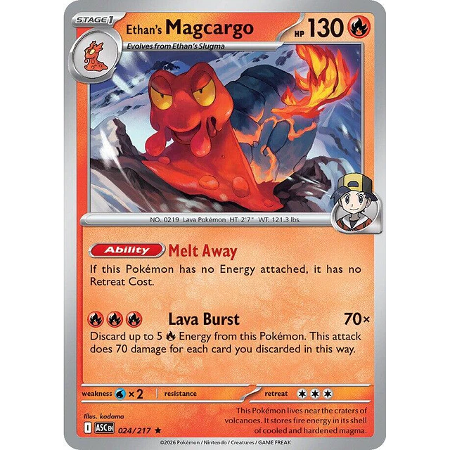 Ethan's Magcargo - 024/217