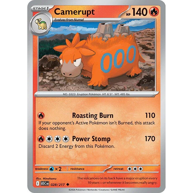 Camerupt 028/217