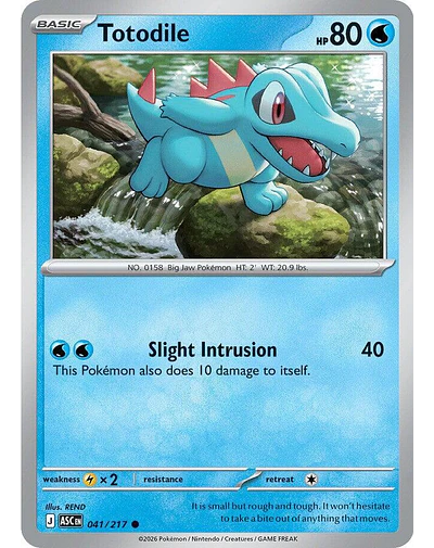 Totodile 041/217