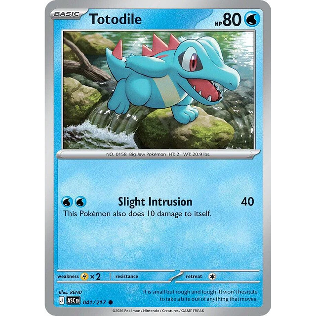 Totodile 041/217