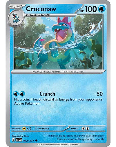 Croconaw 042/217