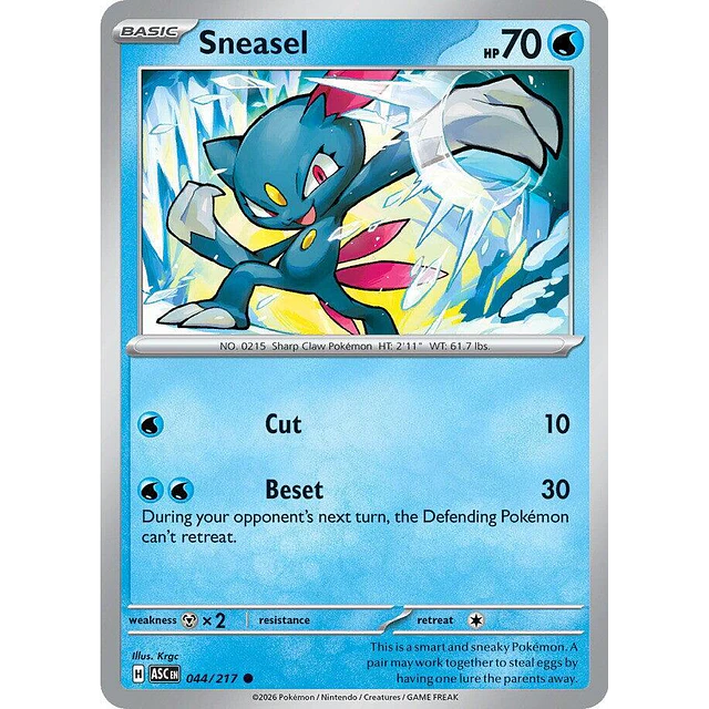 Sneasel 044/217