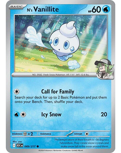 N's Vanillite 049/217