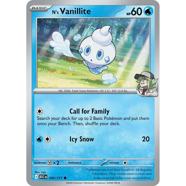 N's Vanillite 049/217