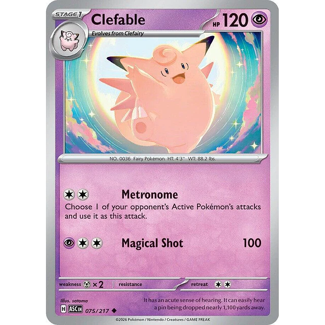 Clefable 075/217