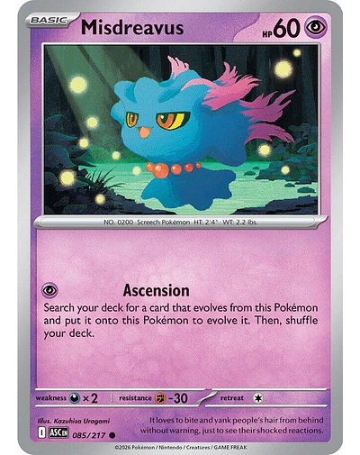 Misdreavus - 085/217 