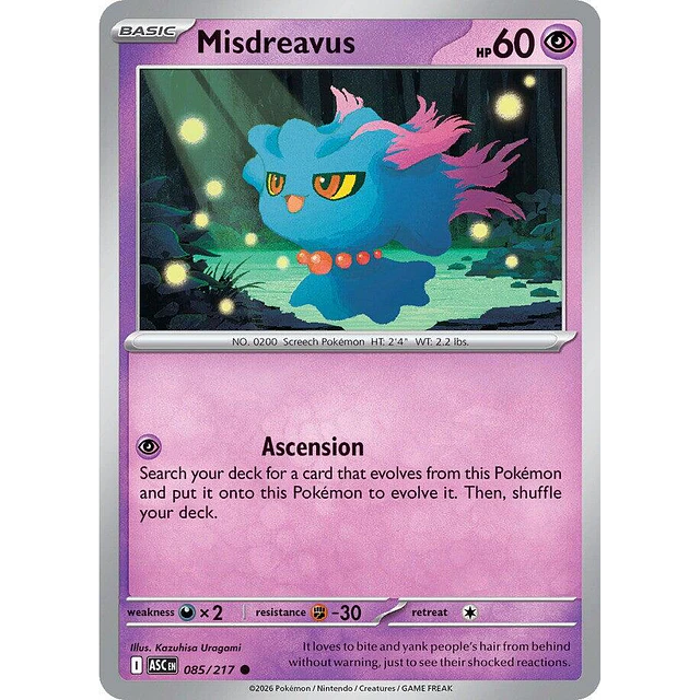 Misdreavus - 085/217 