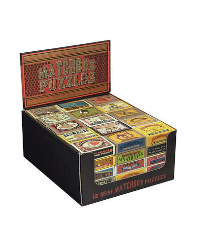 Matchbox Display – Puzzles de Madera y Metal (UNIDAD)