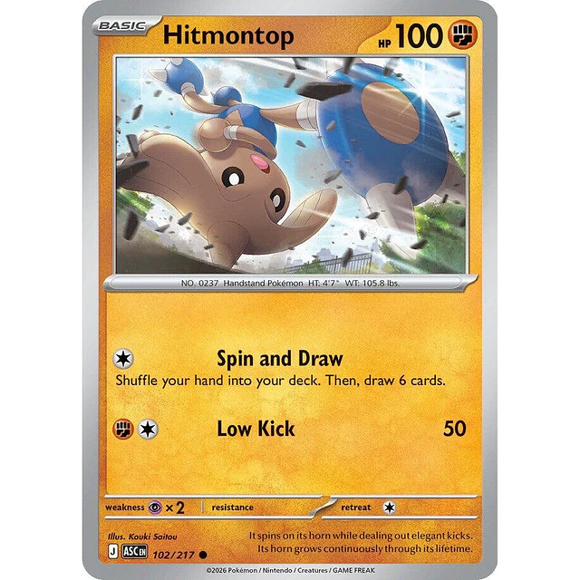 Hitmontop - 102/217 