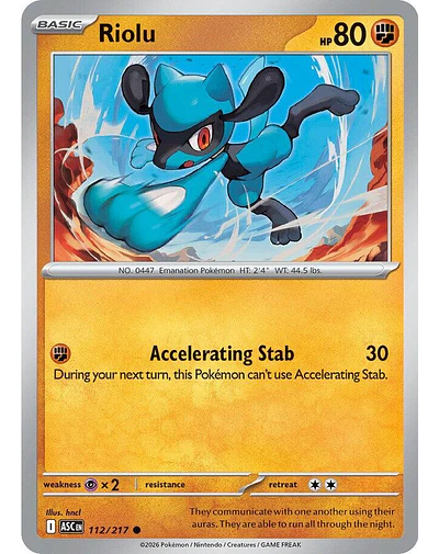 Riolu 112/217