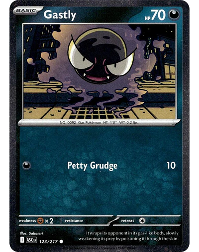 Gastly - 123/217 