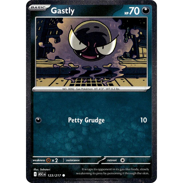 Gastly - 123/217 