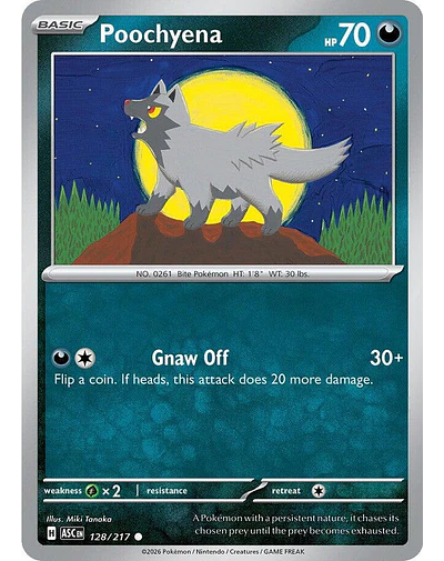 Poochyena 128/217