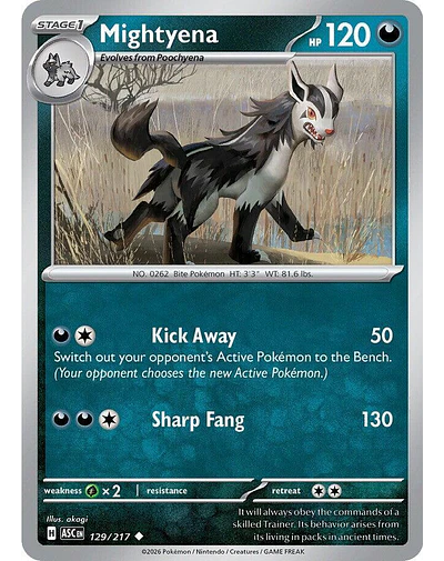 Mightyena - 129/217