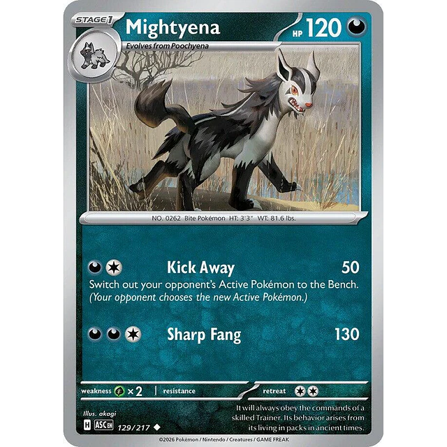Mightyena - 129/217