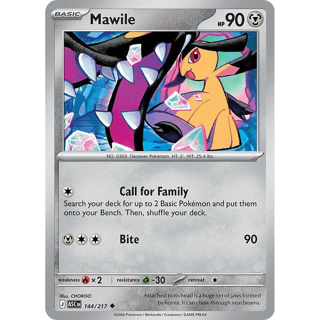 Mawile - 144/217