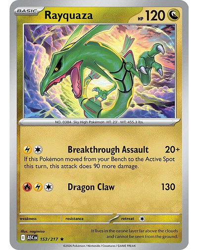 Rayquaza 153/217
