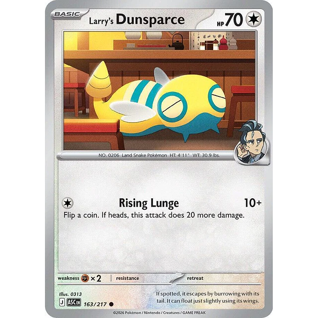Larry's Dunsparce 163/217