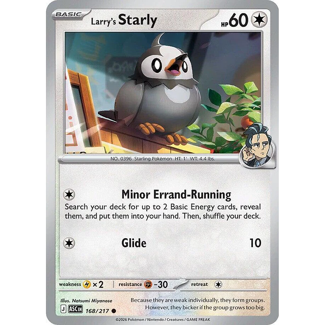 Larry's Starly 168/217