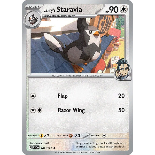 Larry's Staravia 169/217