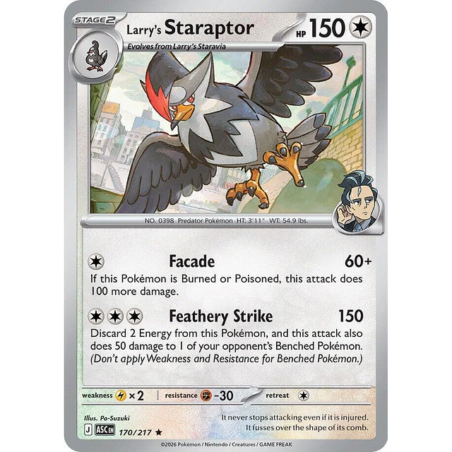 Larry's Staraptor - 170/217
