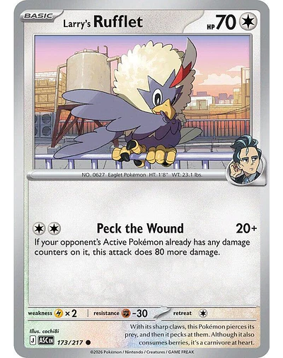 Larry's Rufflet 173/217