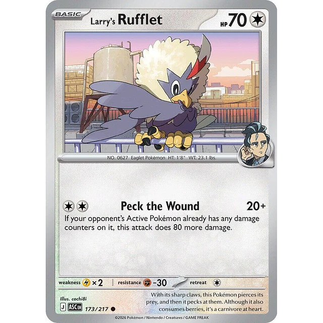 Larry's Rufflet 173/217