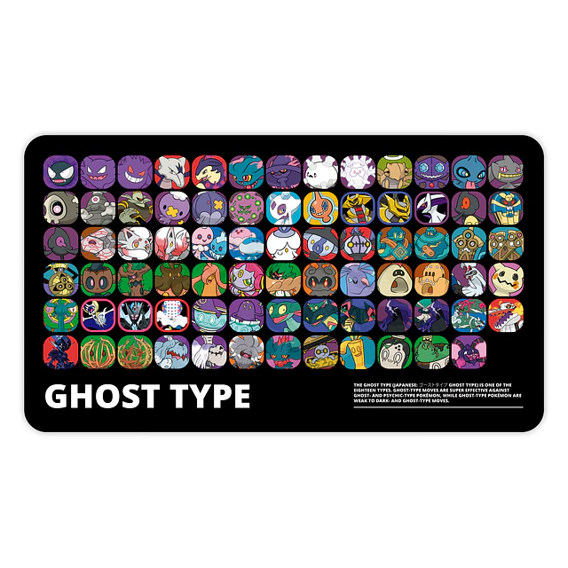 Playmat ''Ghost Type''  – Secret Arts