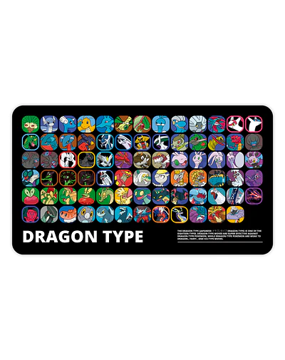 Playmat ''Dragon Type'' - Secret Arts
