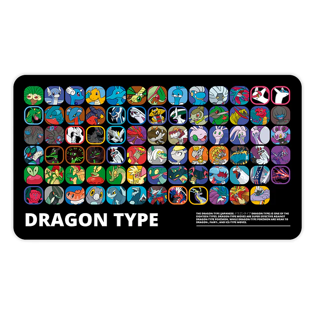 Playmat ''Dragon Type'' - Secret Arts