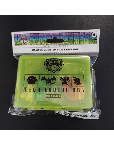 Pokémon Center: Caja de dados Mega Evolution 