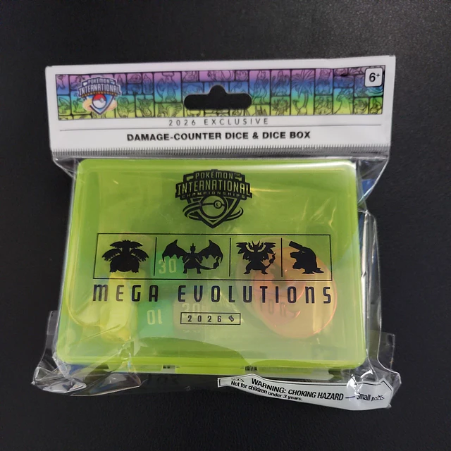 Pokémon Center: Caja de dados Mega Evolution 