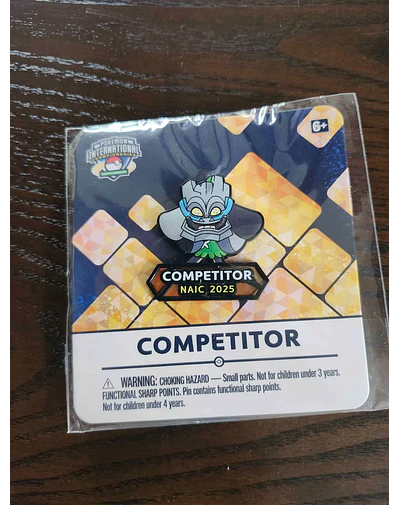 Pin de Competidor: NAIC 2025 