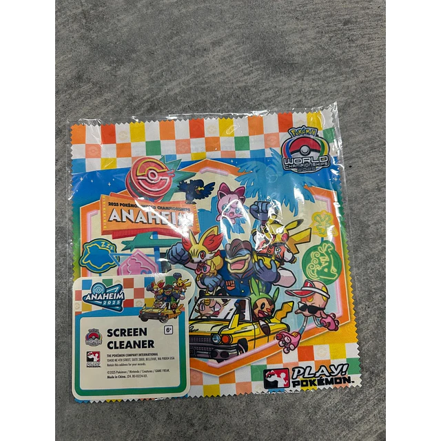 Limpia Pantallas Pokémon World Championship 2025 