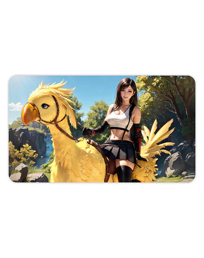 Playmat Final Fantasy ''Tifa & Chocobo'' - Secret Arts 
