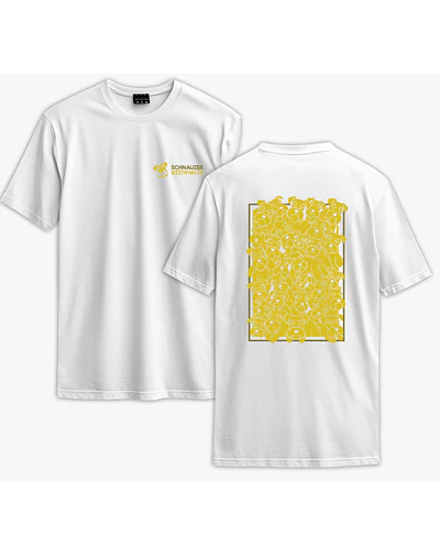 Polera Schanauzer - Secret Art: Especial Perros - BLANCO