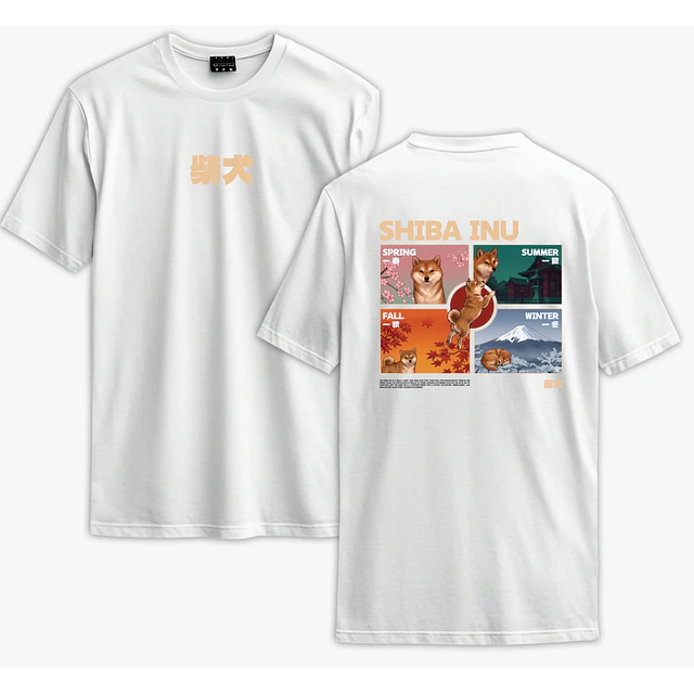 Polera Shiba Inu - Secret Art: Especial Perros 2