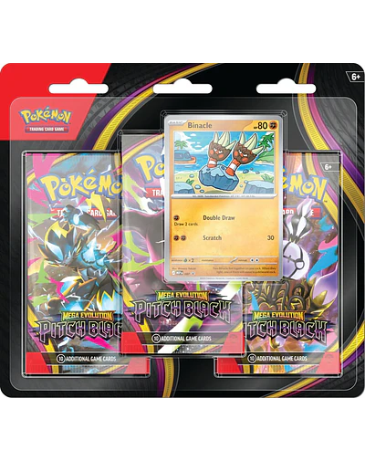 -Preventa- MEGA EVOLUTION - PITCH BLACK - BLISTER PACK ING