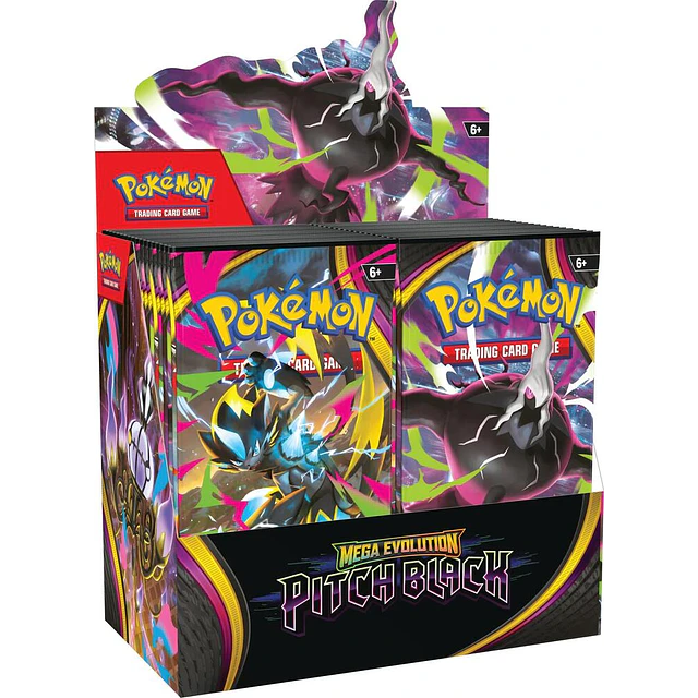 -Preventa- MEGA EVOLUTION - PITCH BLACK - BOOSTER BOX ESP