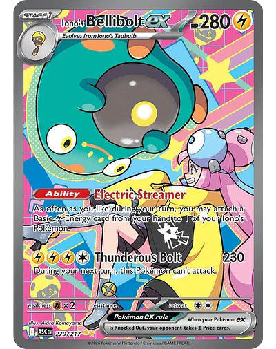 Iono's Bellibolt ex - 279/217