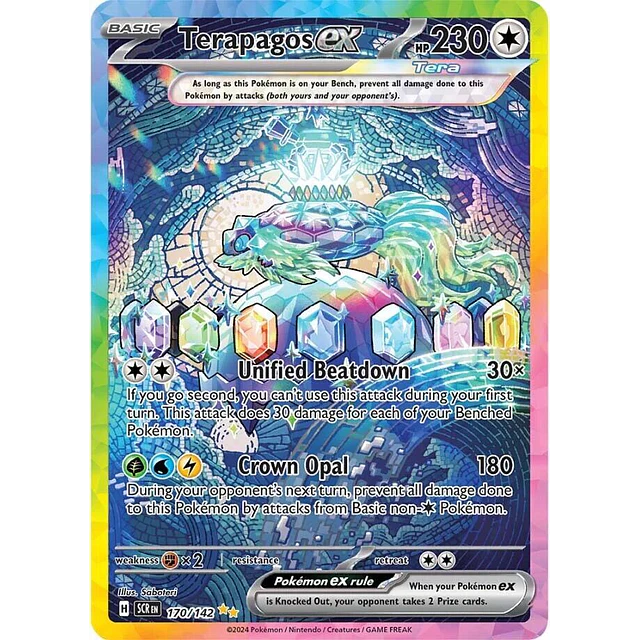 Terapagos ex - 170/142 