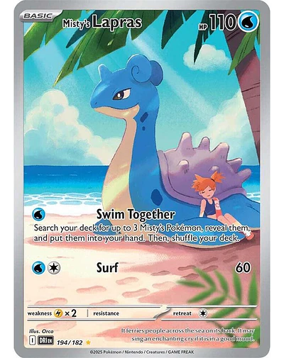 Misty's Lapras - 194/182