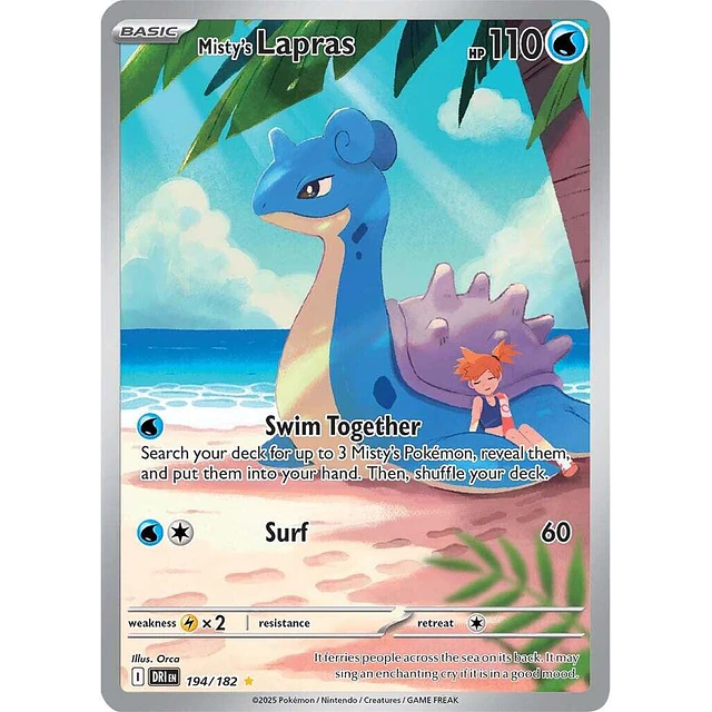 Misty's Lapras - 194/182