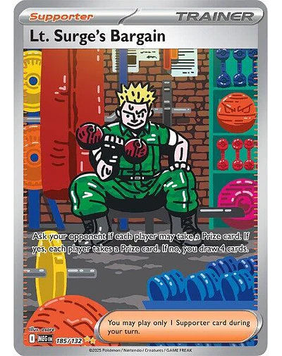 Lt. Surge's Bargain - 185/132