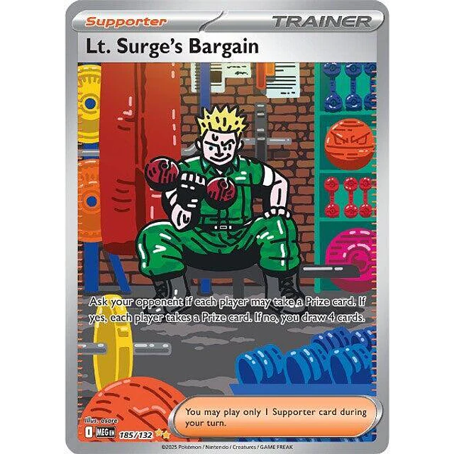 Lt. Surge's Bargain - 185/132