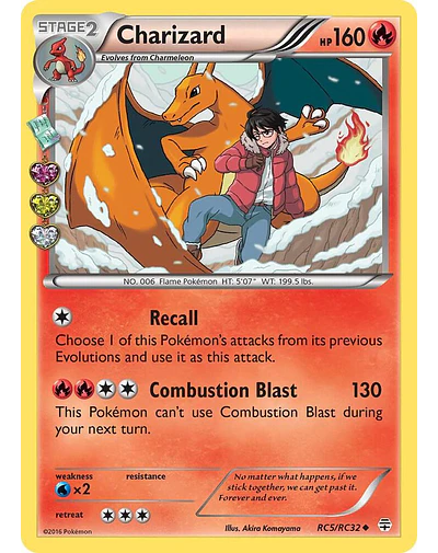 Charizard - Generations: Radiant Collection 