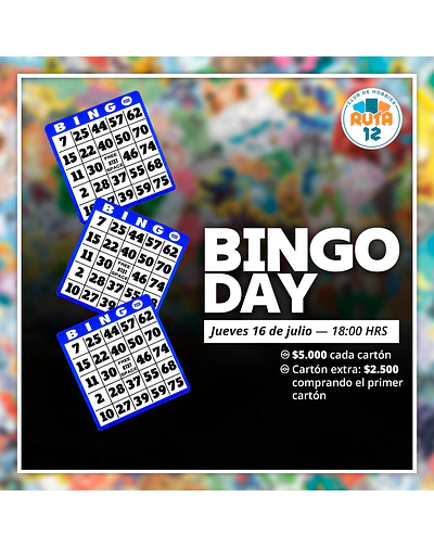 Bingo Day - 16-07