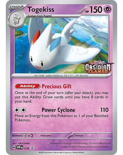 Togekiss - 038 (Prerelease)